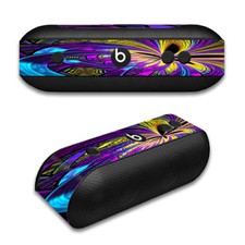 Skin Decal for Beats by Dr. Dre Beats Pill Plus / Purple Beautiful Design