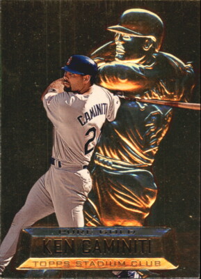 1997 Stadium Club Pure Gold #PG12 Ken Caminiti - NM-MT | eBay