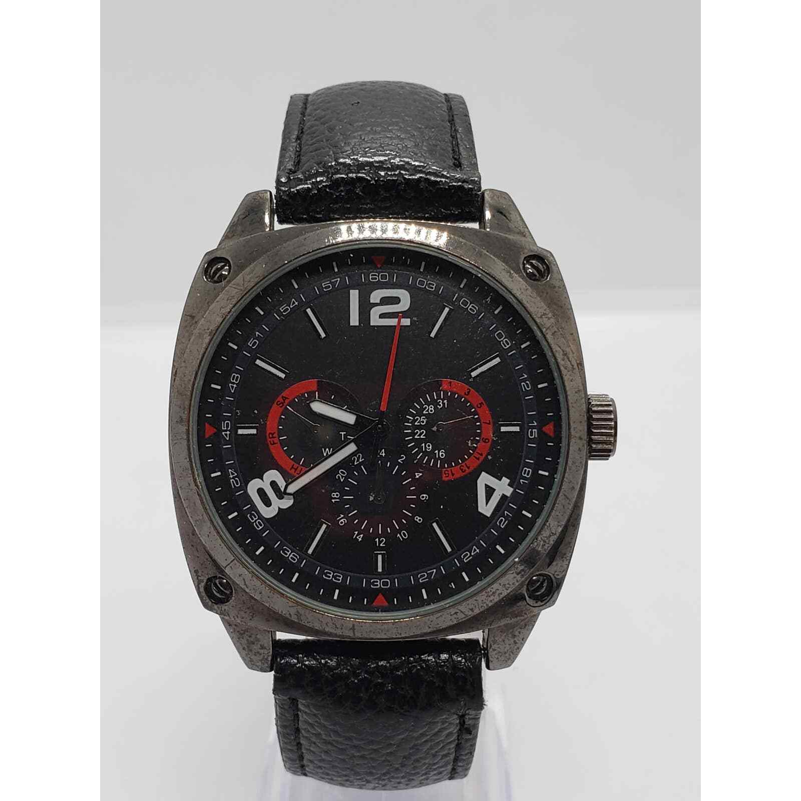 Men's watch. Multi function face with calendar. F… - image 1