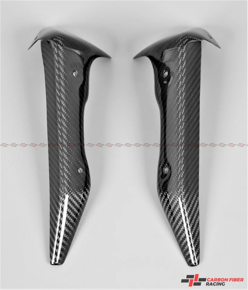 2004-2009 MV Agusta Brutale Radiator Side Covers - 100% Carbon Fiber - Image 2 of 3