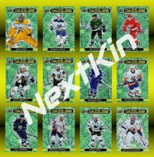 2021-22 Upper Deck Series 1 & 2 Hockey GREEN DAZZLERS  U Pick FREE Combined Ship
