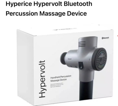 Hypervolt BT Bluetooth Percussion Massage Device - Silver NEW Sealed