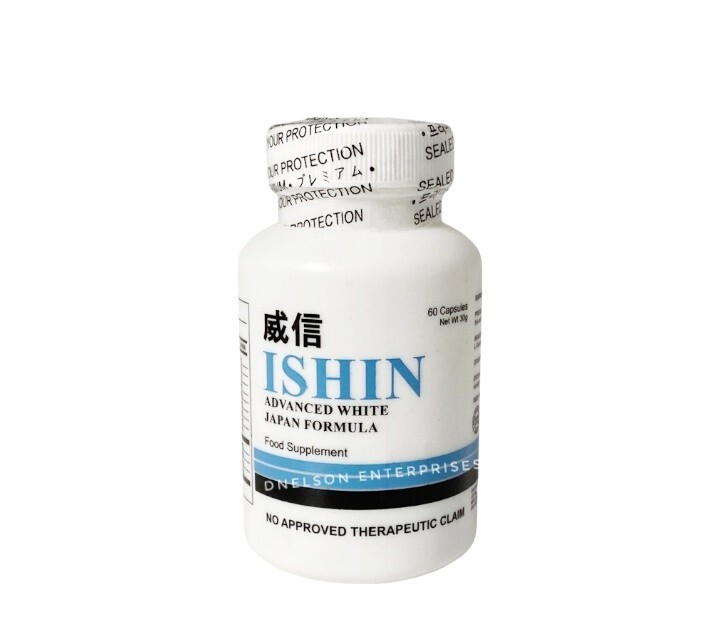 is ishin glutathione effective Advanced White Japan Formula Food Supplement 60 Capsules กลูตาไธโอน Glutathione Booster 180