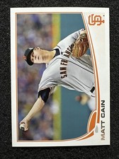 MATT CAIN #587 2013 Topps Baseball QTY San Francisco Giants