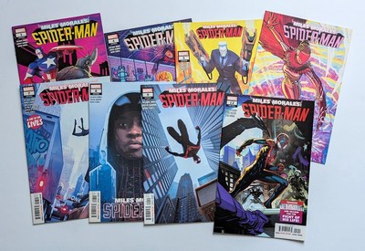 Miles Morales Spider-Man Comic Lot #3 #4 #5 #6 #7 #8 #9 #12 Unread NM/M