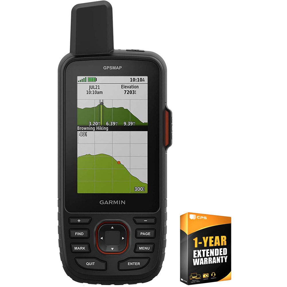Garmin GPSMAP 67i Rugged GPS Handheld with inReach w/ 1 Year 