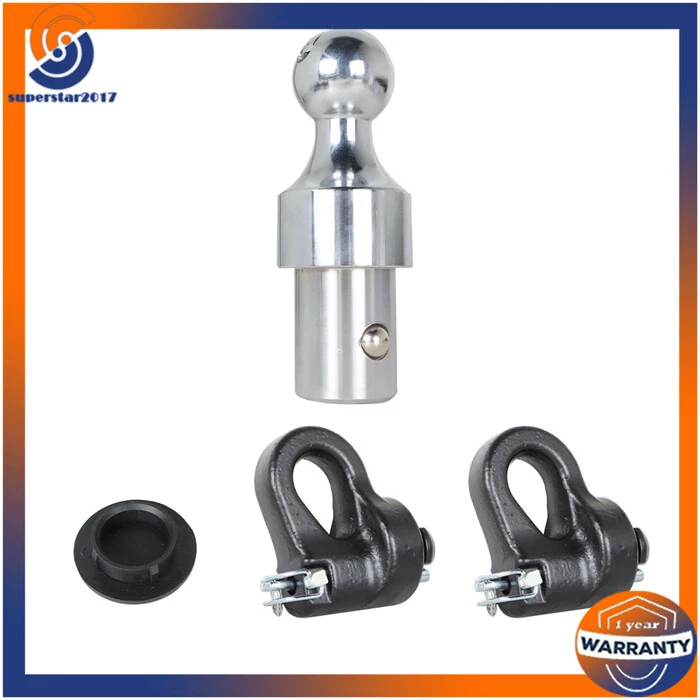 Bola de enganche de remolque de cuello de ganso de acero nueva para Chevrolet Silverado 2500 HD 3500 HD Foto 4 de 4