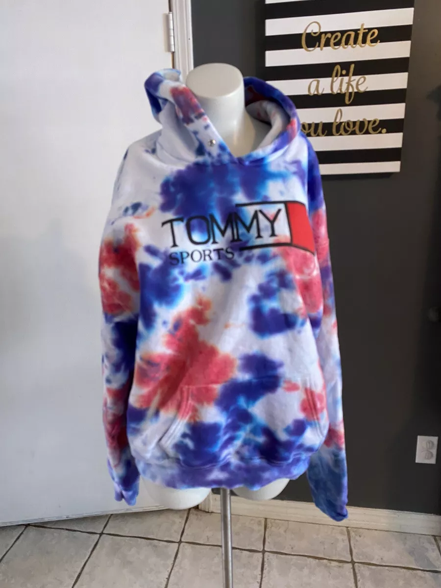 Tommy jeans tie dye hoodie cheap