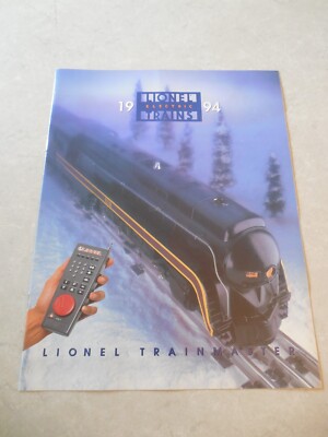 LIONEL ELECTRIC TRAINS 1994 CATALOG, LIONEL TRAINMASTER, GREAT CONDITION!