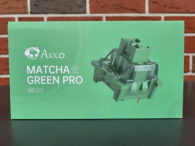 AKKO V3 Pro Matcha Green Switch, mechanisch, 3-Pin, linear, MX-Stem, 50g - 45 St