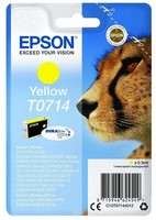 Original Epson Druckerpatrone Gepard Tintenpatrone 0714 Gelb Angebot Neu!!!