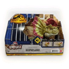 Jurassic World Dilophosaurus Uncaged Moves  Sounds Mattel VYC02