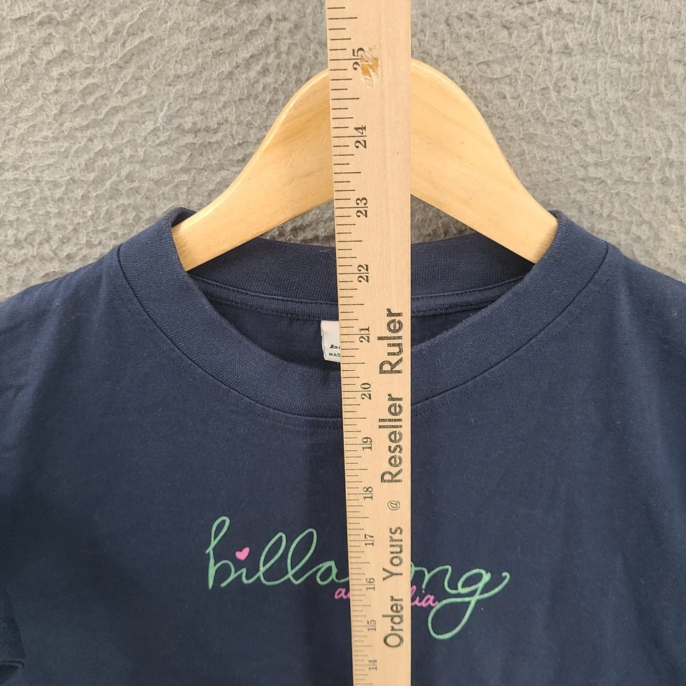 Camisa Billabong Niñas 10 Azul Manga Corta Australia Foto 4 de 4