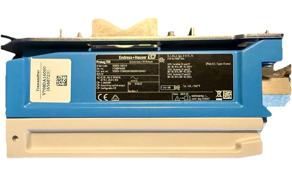 Endress Hauser 5H5B50-CWX2/0 Promag H Flow Meter  With Promag 500 Transmitter - Image 3 of 4