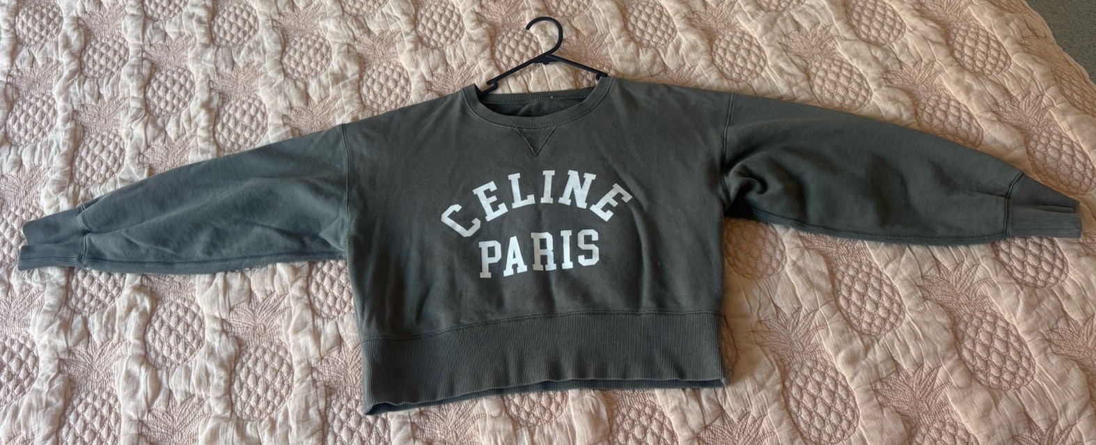 Authentic Celine Cropped Jumper Size Medium - image 1