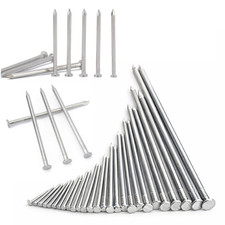 Masonry Nails Metric Concrete Brick Nails Zinc Plated Steel 25 30 40 50 60 75mm