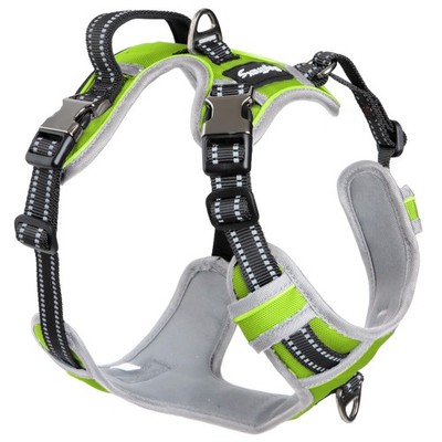 DogTraxs - Step-in Dog Harness - for Extra Large Dogs - Soft Padding & Reflectiv