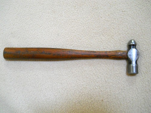 Vintage Plumb 4 Unzen Kugelhammer/Hartwell-Griff - Bild 3 von 14