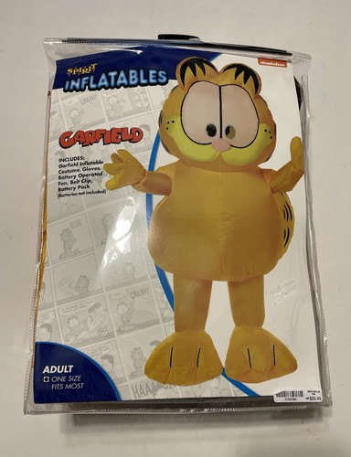 Garfield Inflatable Costume Adult One Size | eBay
