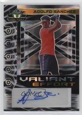 2023 Leaf Eclectic Valiant Effort Zebra Lava 1/1 Adolfo Sanchez Auto 11nq