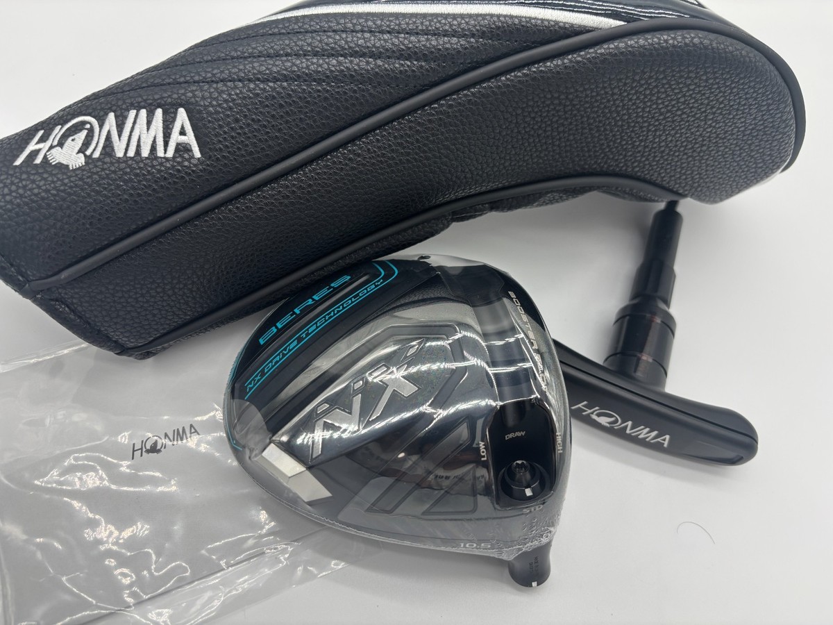 HONMA BERES NX Driver 10.5deg RH Head ONly HeadCover Wrench New | eBay