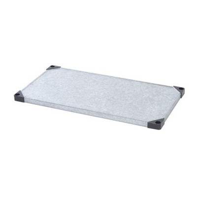 Quantum Storage Systems - 2472SG - Solid Shelf Galvanized 24 X 72
