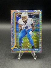 2025 Topps Chrome Football Omarion Hampton (RC) #324 Pulsar Refractor