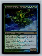 Magic The Gathering Prerelease Cards Overbeing of Myth #157/180 Foil MTG TCG CCG