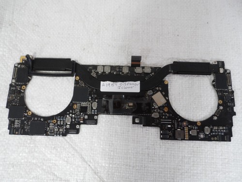 Apple MacBook Pro A1989 Logic Mainboard BOOTS & DISPLAYS Touch iD iCloud on