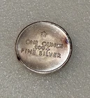 Vintage Swiss of America  1 Troy Ounce .999 Silver Round Rose Gold Toning