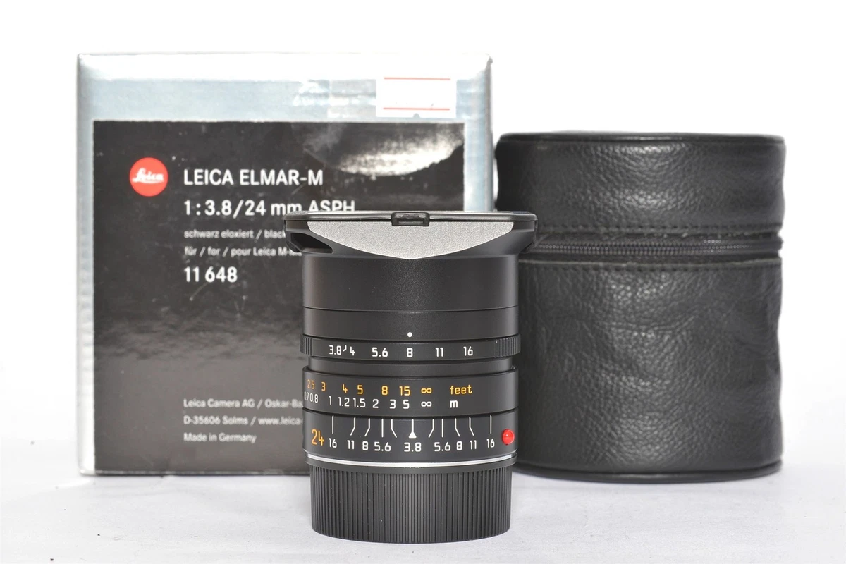 Leica ELMAR-M f/3.8 Camera Lenses 24mm Focal for sale | eBay