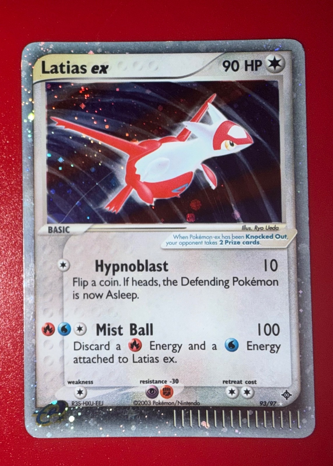 Latias ex 2003 EX: Dragon #93/97 Holo Price Guide - Sports Card