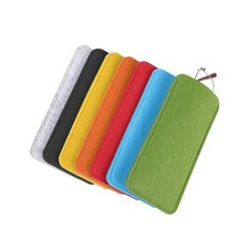 7 Pcs Soft Felt Slip In Eyeglass Cases Portable Travel Glasses Pouch for Men
