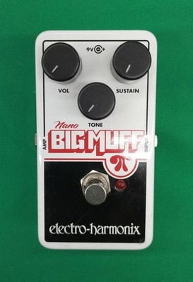 ELECTRO HARMONIX Nano Big Muff Pi Verzerrung Gitarren-Effektpedal gebraucht