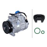 Klimakompressor 12 V Ø 100 Mm Hella Iam-Expertise Passend FüR U.A. BMW 5Er