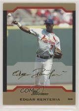 2004 Bowman Gold Edgar Renteria #20 0t2