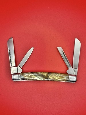 New 76 Falls Congress Folding Pocket  Knife - 4 Blade ~ Bronze Ice