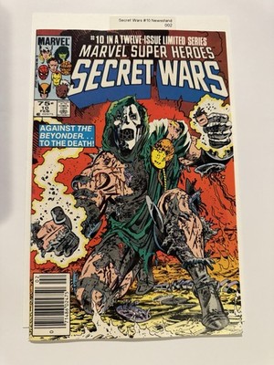 Marvel Super Heroes Secret Wars #10 Newsstand