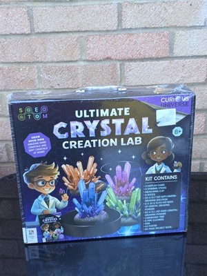 Ultimate Crystal Creation Lab Kit MINT Science Set Kids 8+ Grow Crystals
