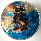 Viking Ship - American Silver Eagle 1oz Gift Limited Pirate Silver Dollar Coin