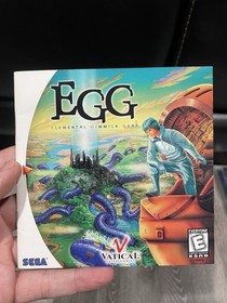 EGG Elemental Gimmick Gear Sega Dreamcast Complete CIB W/ Reg Card