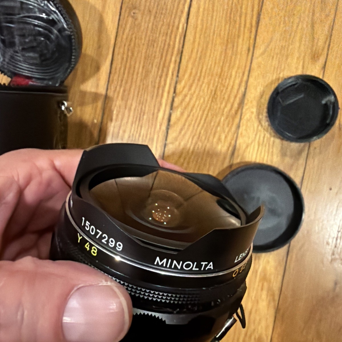 Minolta MC Fish-Eye Rokkor OK 16mm f2.8 MD Lens 16/2.8 Japan | eBay