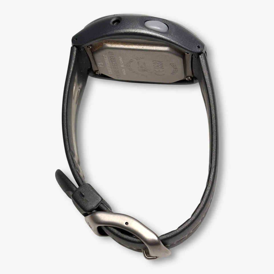 Reloj Monitor de Ritmo Cardíaco Polar c.2000s 42mm Gris Deportes Fitness con Batería Nueva Foto 4 de 4