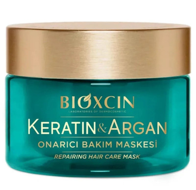 Bioxcin Keratin Argan Oil Hair Mask 7.6oz - 225ml Restores & Strengthens