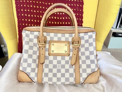 Authentic Louis Vuitton Berkely In Damier Azur with CoA