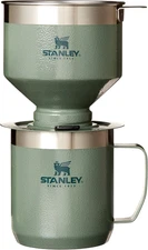 STANLEY Perfect Brew Pour over Set | 12 Oz Camp Mug with Lid Included | Drip Cof