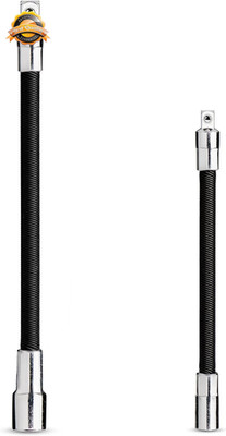 00239A Flexible Extension-Bar Set, 1/4-Inch and 3/8-Inch Drives, Flexible Socket