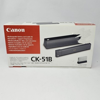 Canon CK-51B Rechargeable Battery and Cradle Kit For Bubble Jet Printer i80 i70