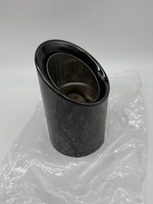 NEU ORIGINAL BMW 2er 3er 4er Endrohrblende Auspuffblende Schwarzchrom 8485761