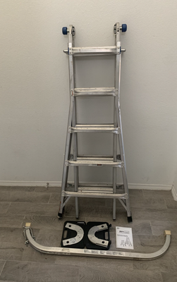 #ad Werner 22ft Reach Height Multi Position Ladder 300lb load cap LOCAL PICK UP $96.87